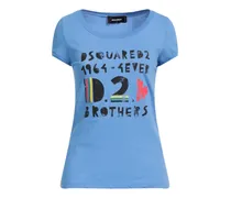 Dsquared2 T-shirt Blu