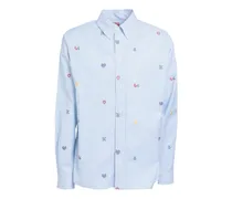 Kenzo Camicia Blu