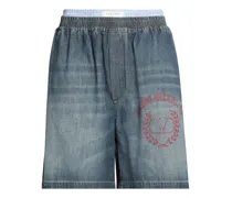 Valentino Garavani Shorts jeans Blu