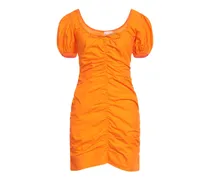 Ganni Vestito corto Arancione