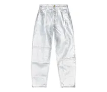 Ganni Pantaloni jeans Argento
