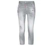 Dsquared2 Cropped jeans Grigio