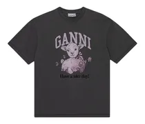 Ganni T-shirt Nero