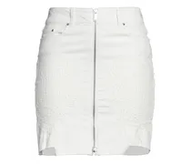 Karl Lagerfeld Gonna jeans Bianco