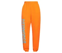 Dsquared2 Pantalone Arancione