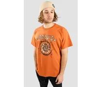 Earth Salutations T-Shirt arancione