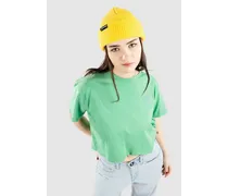 Search Icon Crop T-Shirt verde
