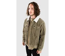 State Cord Giacca verde
