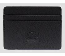 Charlie Vegan Leather RFID Portafoglio nero
