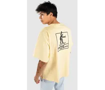 Skateboard Pocket T-Shirt marrone