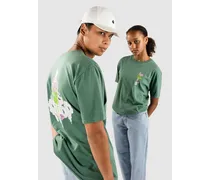 Flower Vase T-Shirt verde