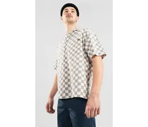 Checkerboard Camicia bianco