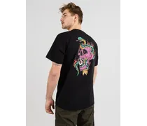 Skull & Snake T-Shirt nero