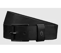 Americana Leather Cintura nero