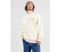 American Script Felpa marrone