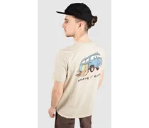 Skate It Easy T-Shirt marrone