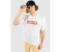 Levi Relaxed Fit Reds T-Shirt bianco