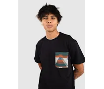 Akkikki Jacquard Pocket T-Shirt nero