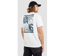 Off The Wall Stacked Typed T-Shirt bianco