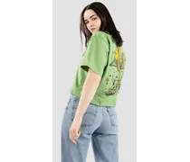 Wild Winds Dill Pickle Cropped T-Shirt verde