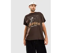 Hissing Sound T-Shirt marrone