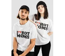 I <3 Hot Moms T-Shirt grigio