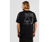 Scribble T-Shirt nero