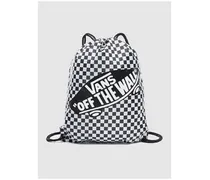 Checkerboard Benched Backpack nero