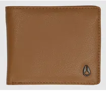 Pass Vegan Leather Coin Portafoglio marrone