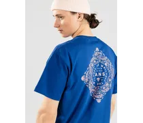 Bandana Paisly T-Shirt blu