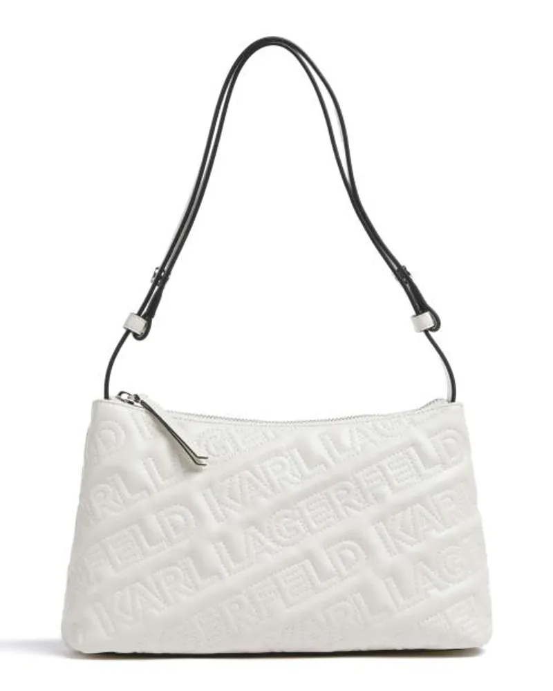 Karl Lagerfeld Essential Borsa a spalla avorio Beige