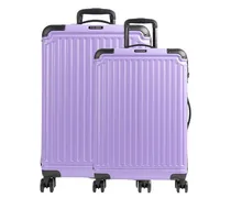 Cruise Set valigie trolley (4 ruote) lillà