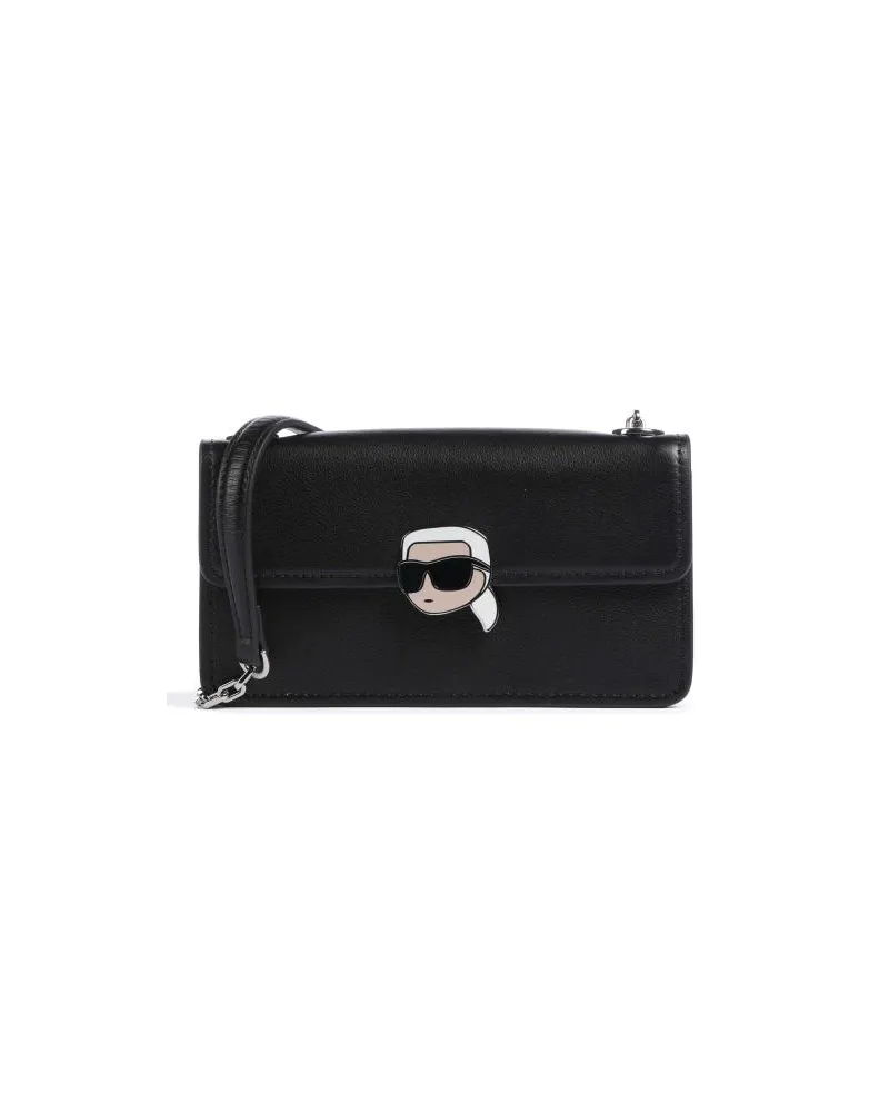 Karl Lagerfeld Ikonik 2.0 Borsa a tracolla nero Nero