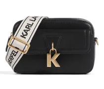 Karl Lagerfeld Signature Borsa a tracolla nero Nero