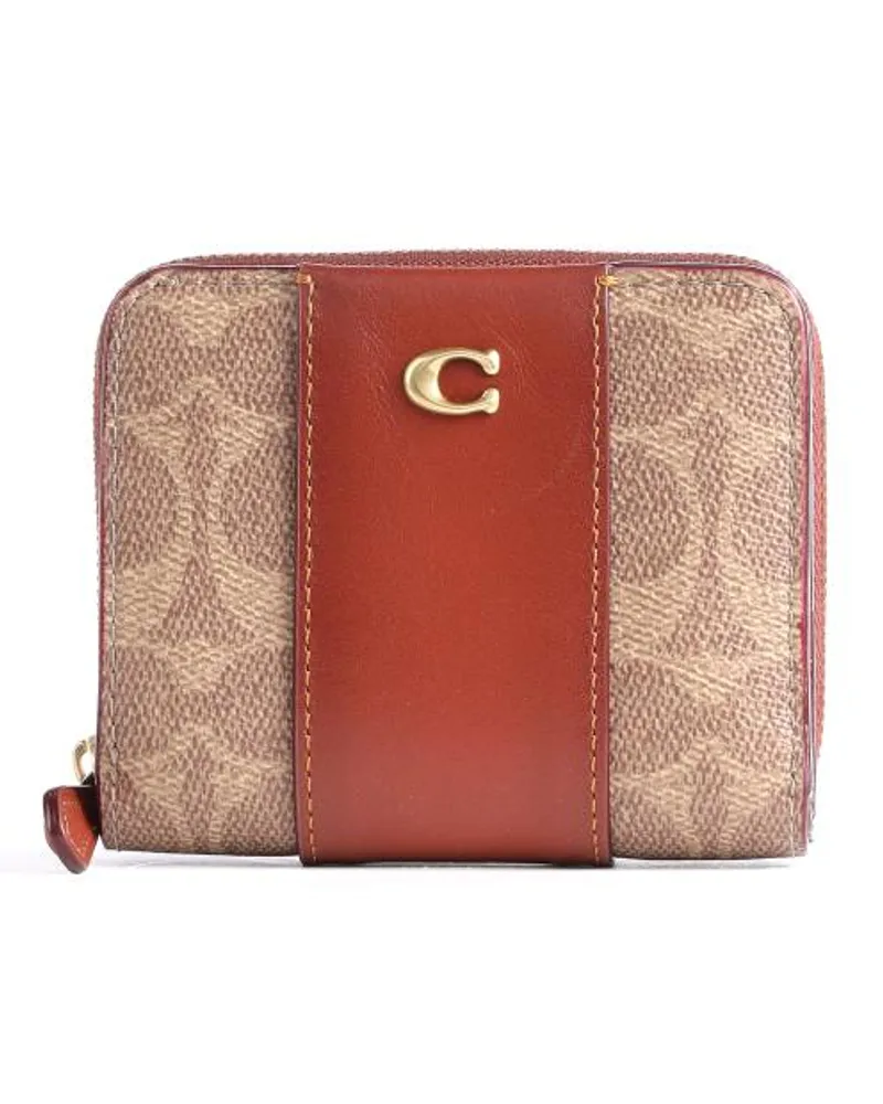 Coach Portafoglio marrone/beige Marrone