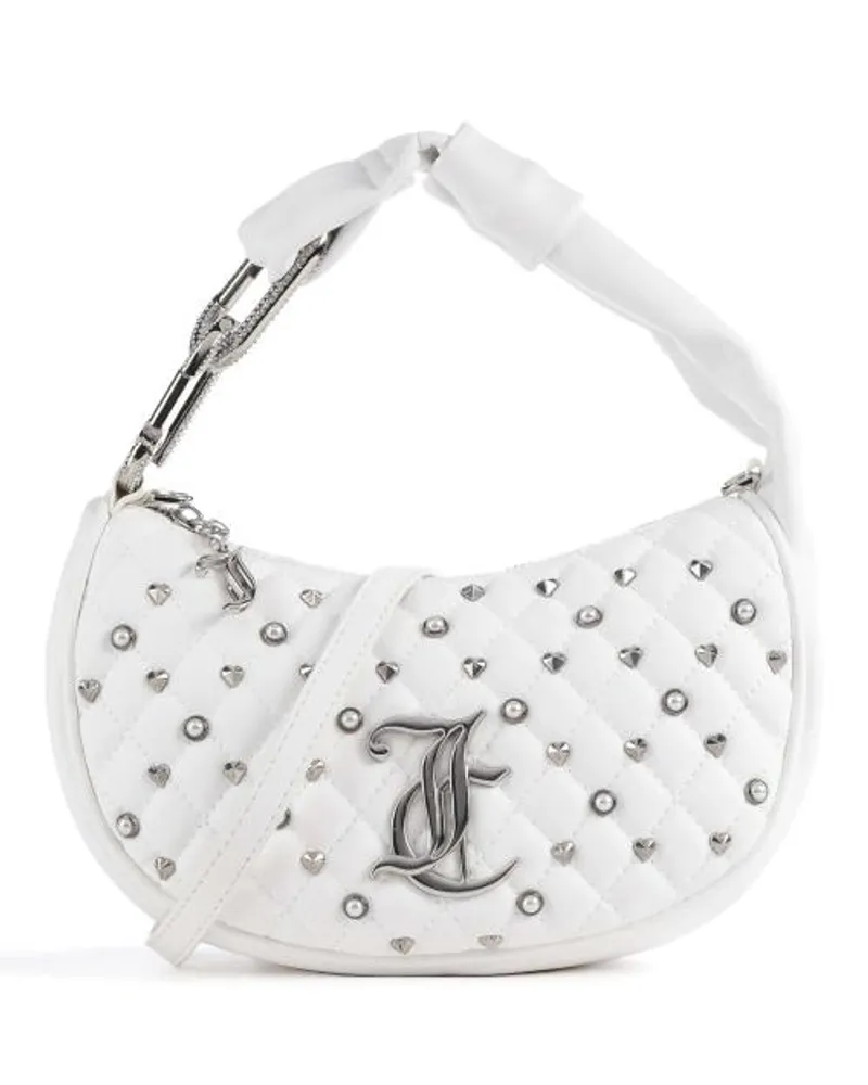 Juicy Couture Alyssa Pearls Borsa hobo bianco Bianco