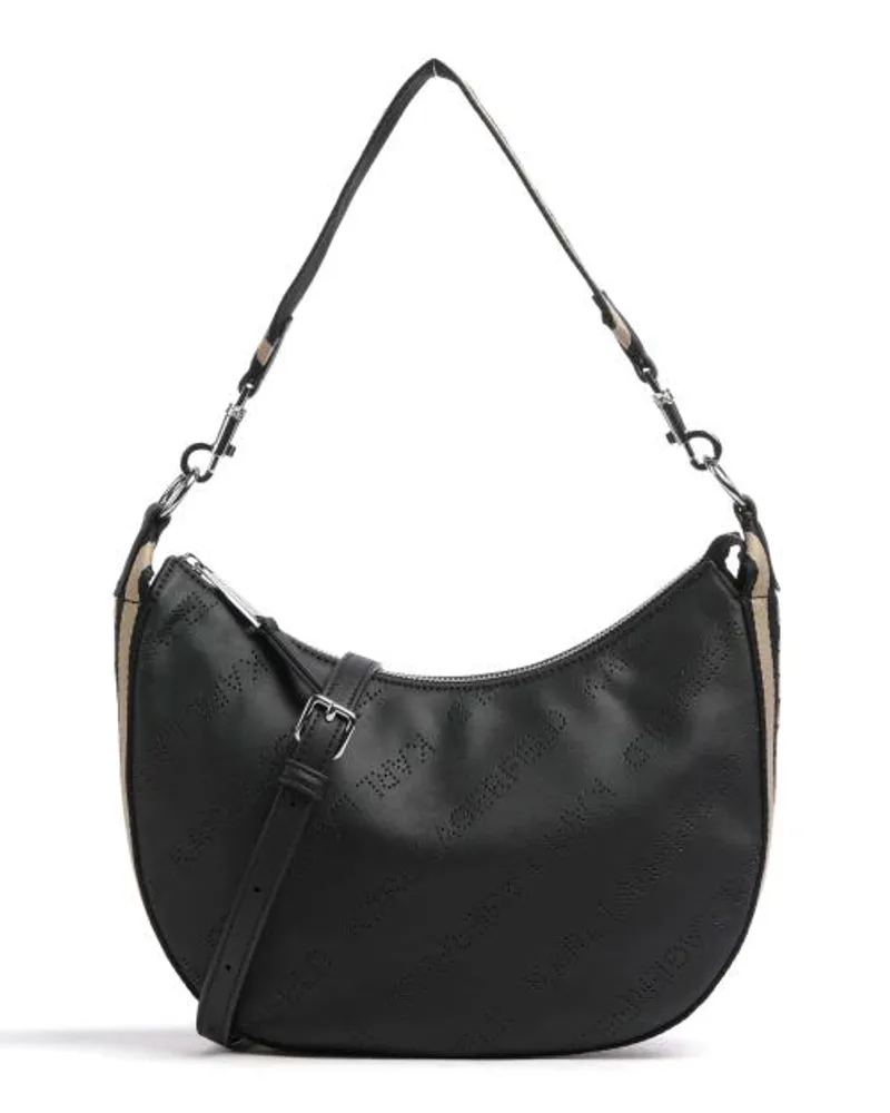 Karl Lagerfeld Moon Small Borsa hobo nero Nero