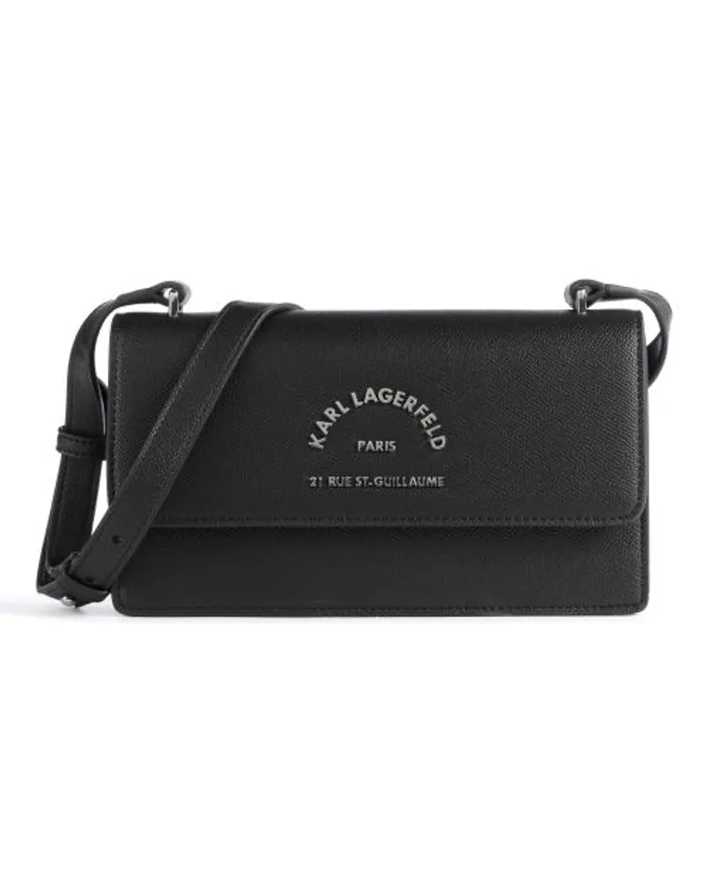 Karl Lagerfeld Rue St Guillaume Borsa a spalla nero Nero