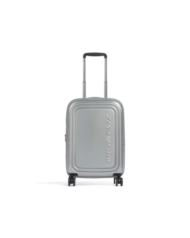 Mandarina Duck Logoduck+ Valigia trolley (4 ruote) argento Argento