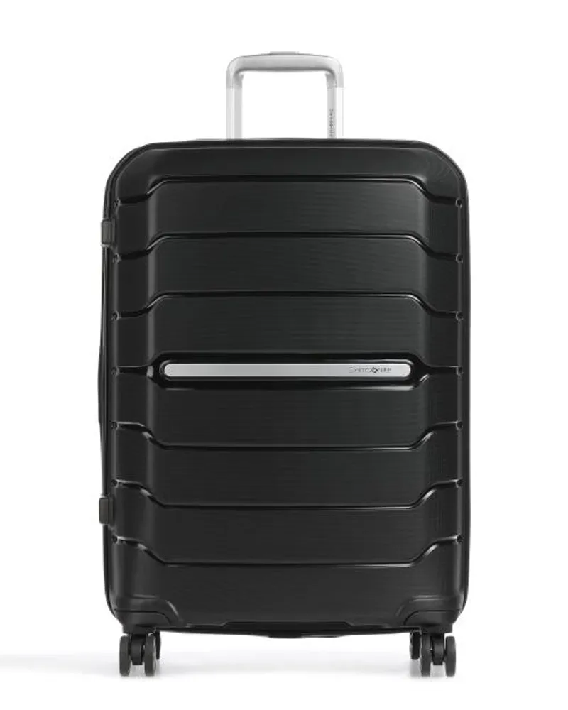 Samsonite Flux Exp Valigia trolley (4 ruote) nero Nero