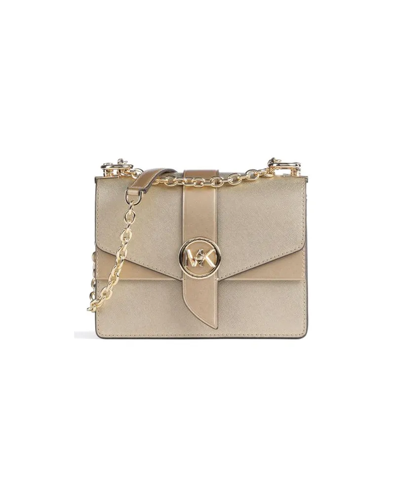 Michael Kors Greenwich Borsa a spalla oro Oro