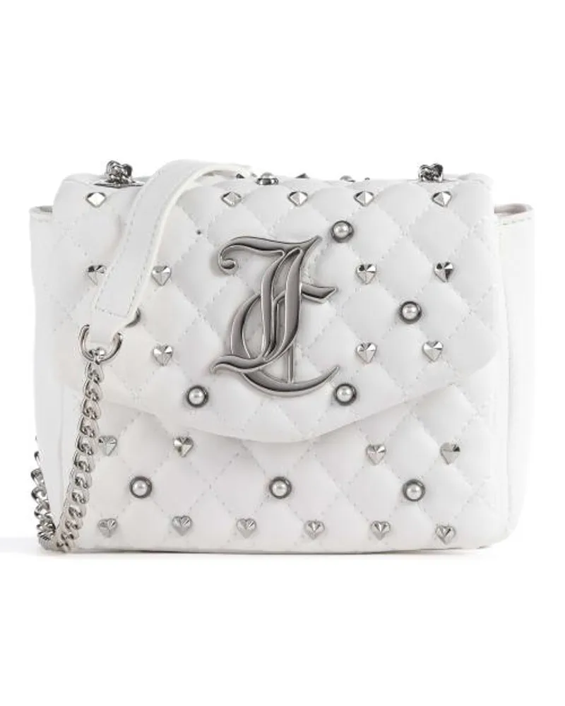 Juicy Couture Alyssa Pearls Borsa a tracolla bianco Bianco