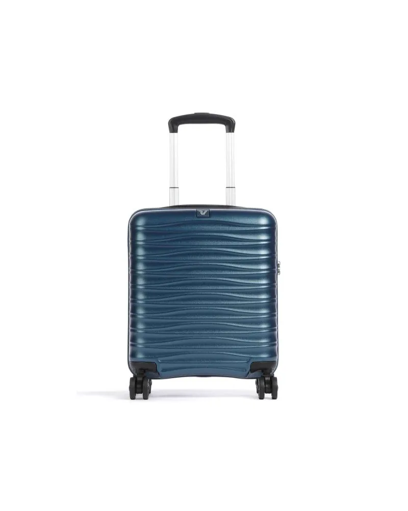 Roncato Wave Valigia trolley (4 ruote) blu Blu