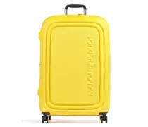 Logoduck+ Valigia trolley (4 ruote) giallo