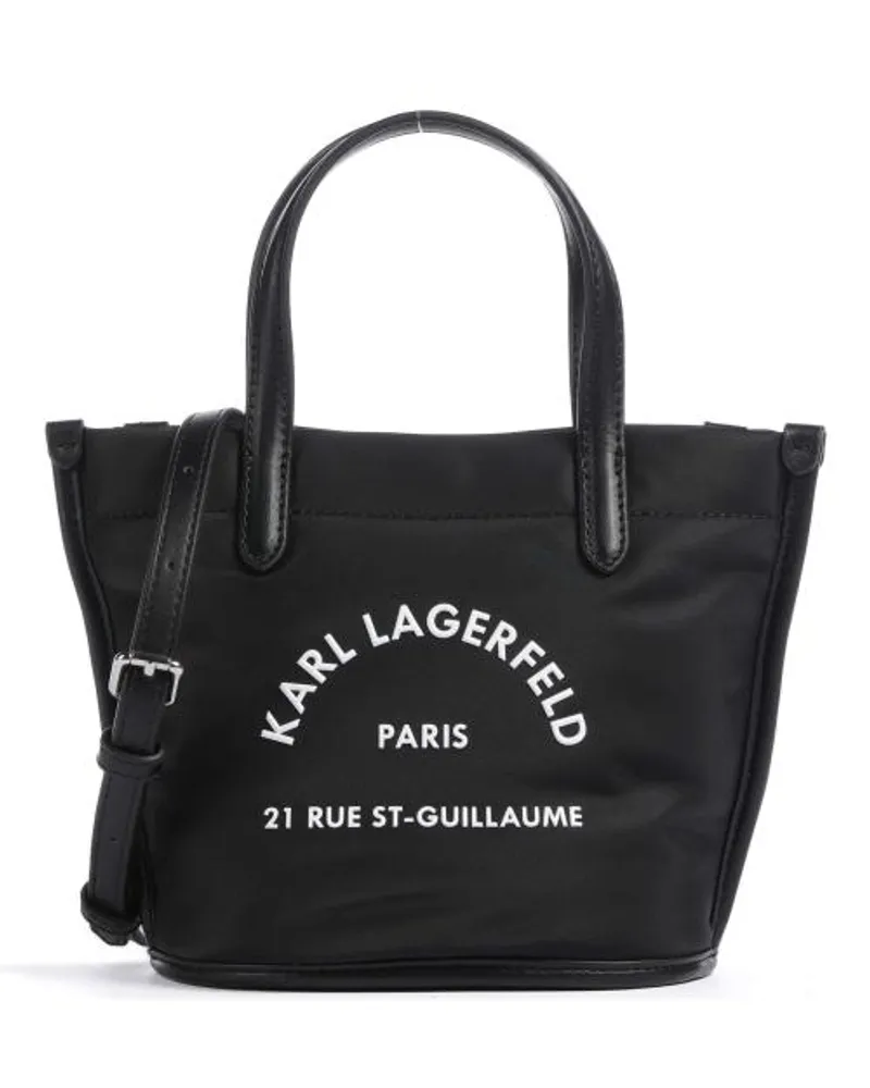 Karl Lagerfeld Nylon Borsa a tracolla nero Nero