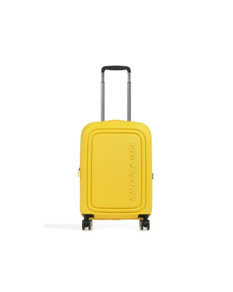 Mandarina Duck Logoduck+ Valigia trolley (4 ruote) giallo Giallo