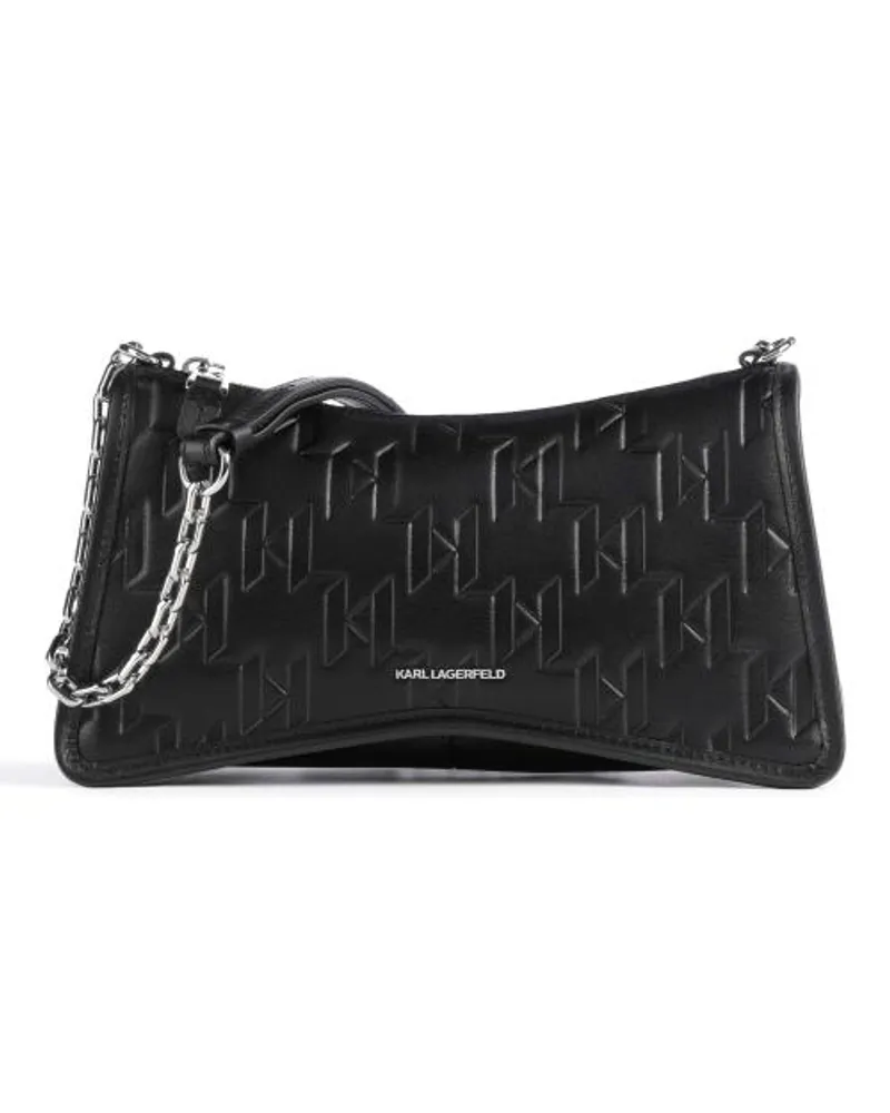 Karl Lagerfeld Seven Element Borsa a tracolla nero Nero