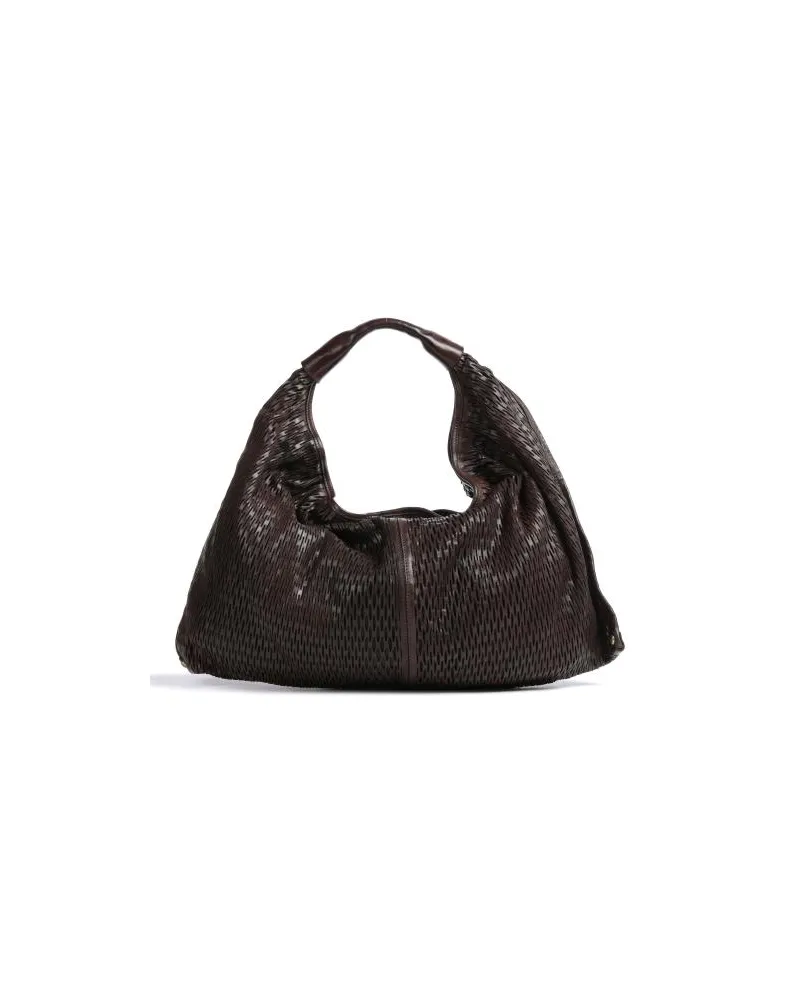 Campomaggi Borsa hobo marrone scuro Marrone