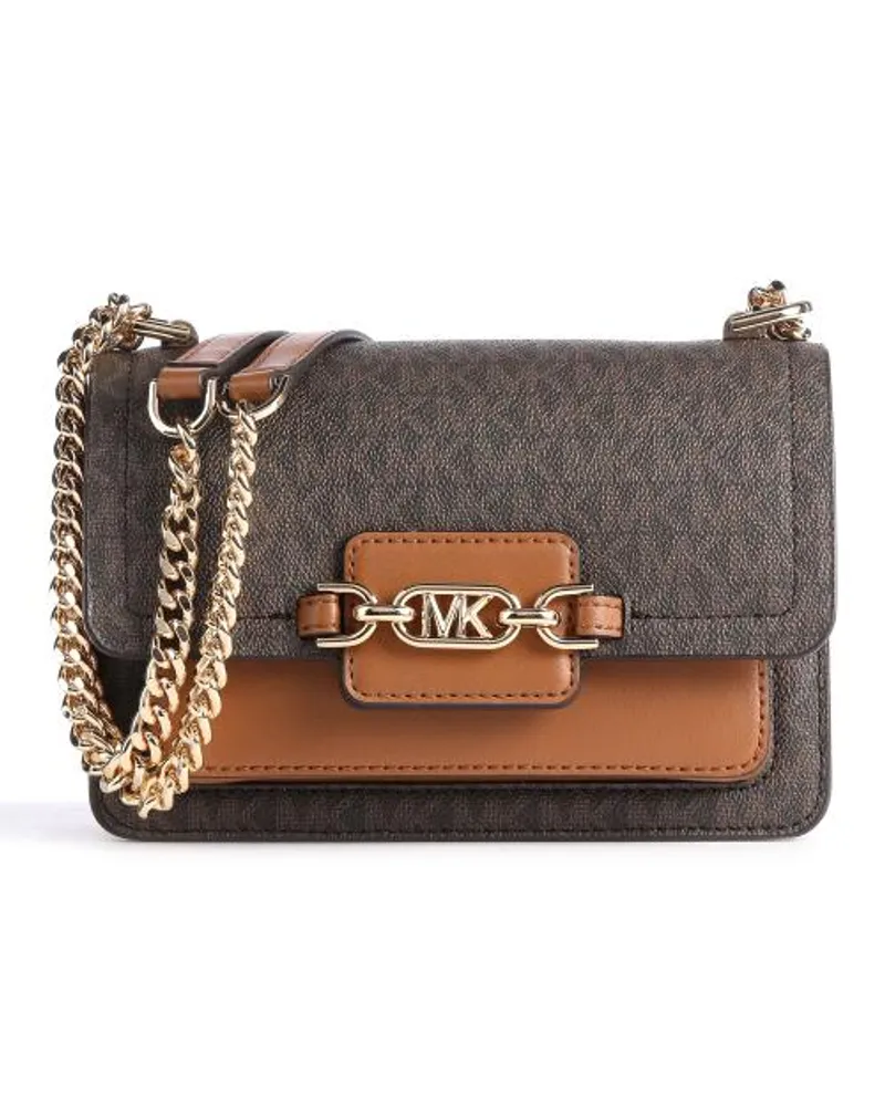 Michael Kors Heather Borsa a spalla marrone scuro Marrone