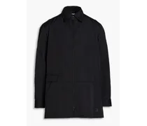 Shell zipped overshirt - Black